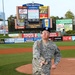 Wounded Warrior Throws First Pitch at Lakewood Blue Claws Game