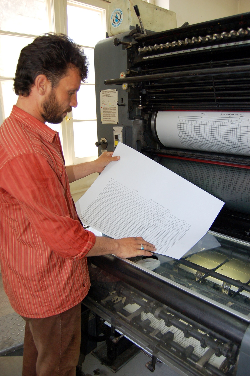 Afghan Army Print Plant Produces Thousands of Products for Training, Recruitment and Logistics