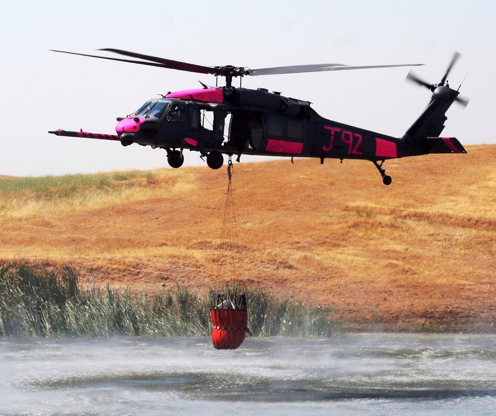 California Air National Guard Trains for Firefighting Duty