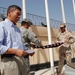 Retired Navy Commander Carries Historic 48-Star Flag to Bases Across Middle East