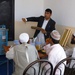 Afghan Instructor Teaches Farmers Beekeeping at Herat Agricultural Station