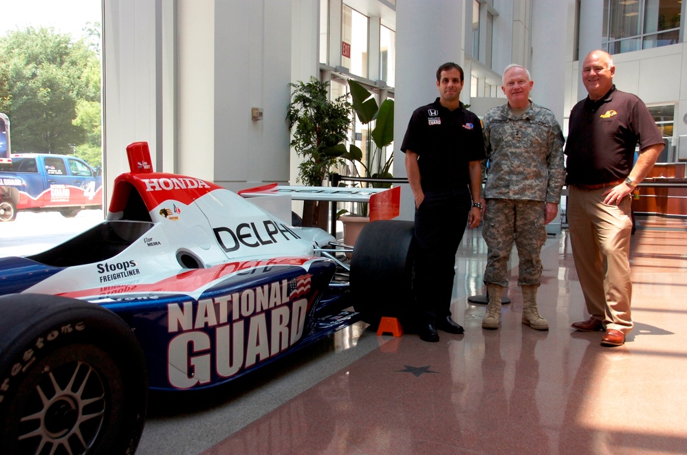 National Guard Unveils New IndyCar at Arlington Hall