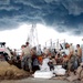 Iowa National Guard Soldiers Sandbag to Protect Electrical Generator from Flooding
