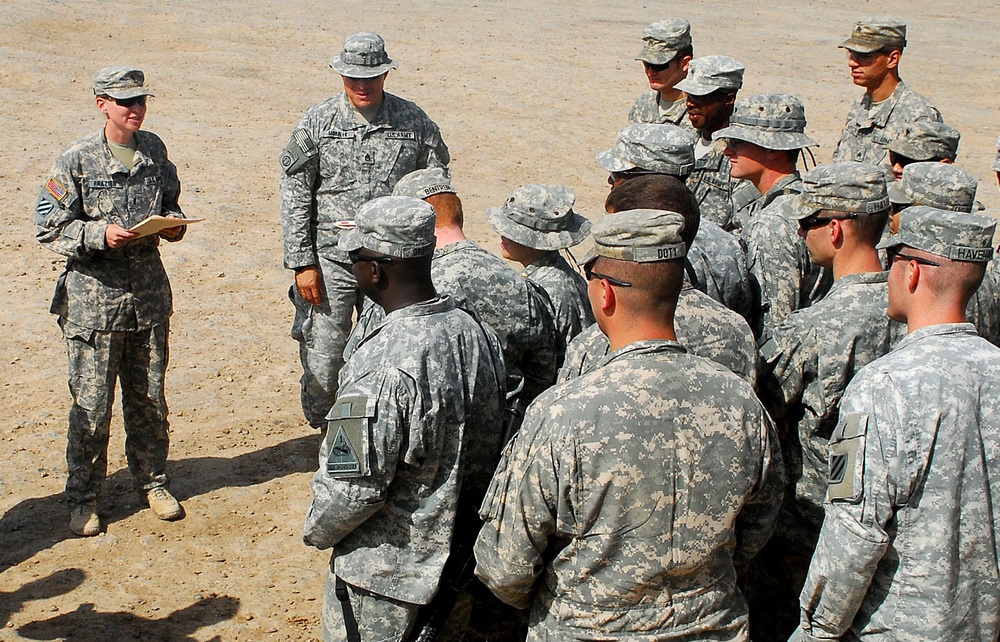 Army Officer Leads Soldiers on Combat Logistics Patrol in Iraq