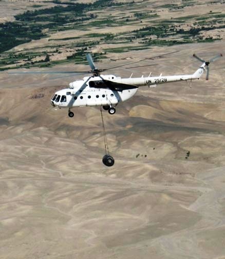Multinational Crew Delivers Vital Cargo to Afghan Forward Base