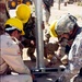 U.S. Contractor Assists Iraqi Army in Installing Solar-Powered Street Light
