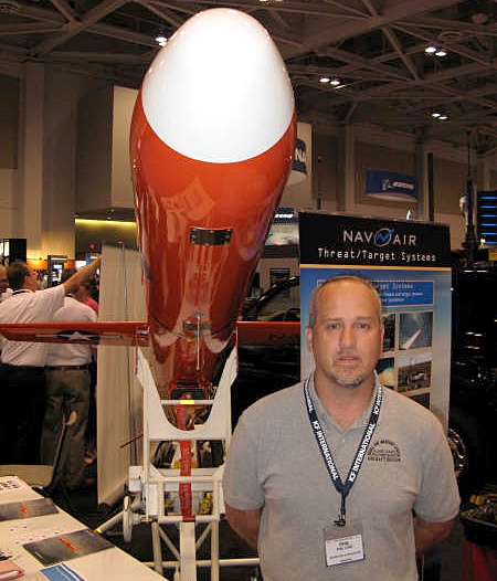 Navy Civilian Showcases Missile-Replicating Aerial Target Device