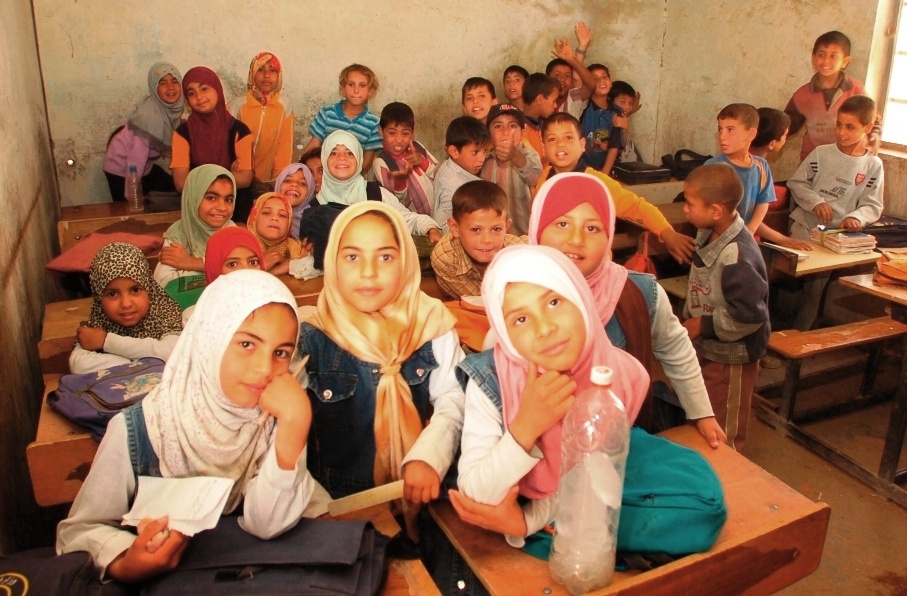 Resilient Students of Menahay Primary School Carry On After Destruction