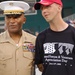Marine Corps Deputy Commandant Visits Wounded Warrior at Armed Forces Appreciation Event