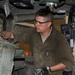 Army Mechanic Maintains Vehicles in Iraq