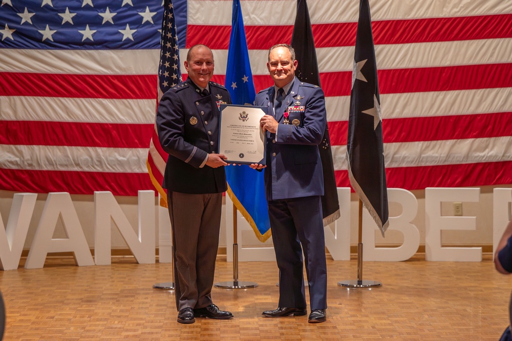 Col. Mark Shoemaker's Retirement