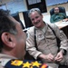 U.S. Air Force Officer Advises Iraqi Air Operations Center General