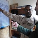 U.S. Air Force Advisor Assists Iraqi Air Operations Center Officer