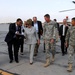 First Lady Laura Bush Visits Troops at Bagram Air Base in Afghanistan
