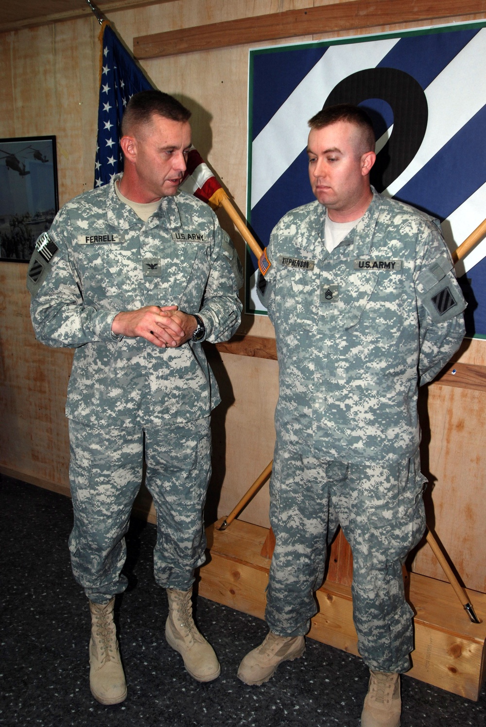 Army Commander Promotes Soldier on Battlefield