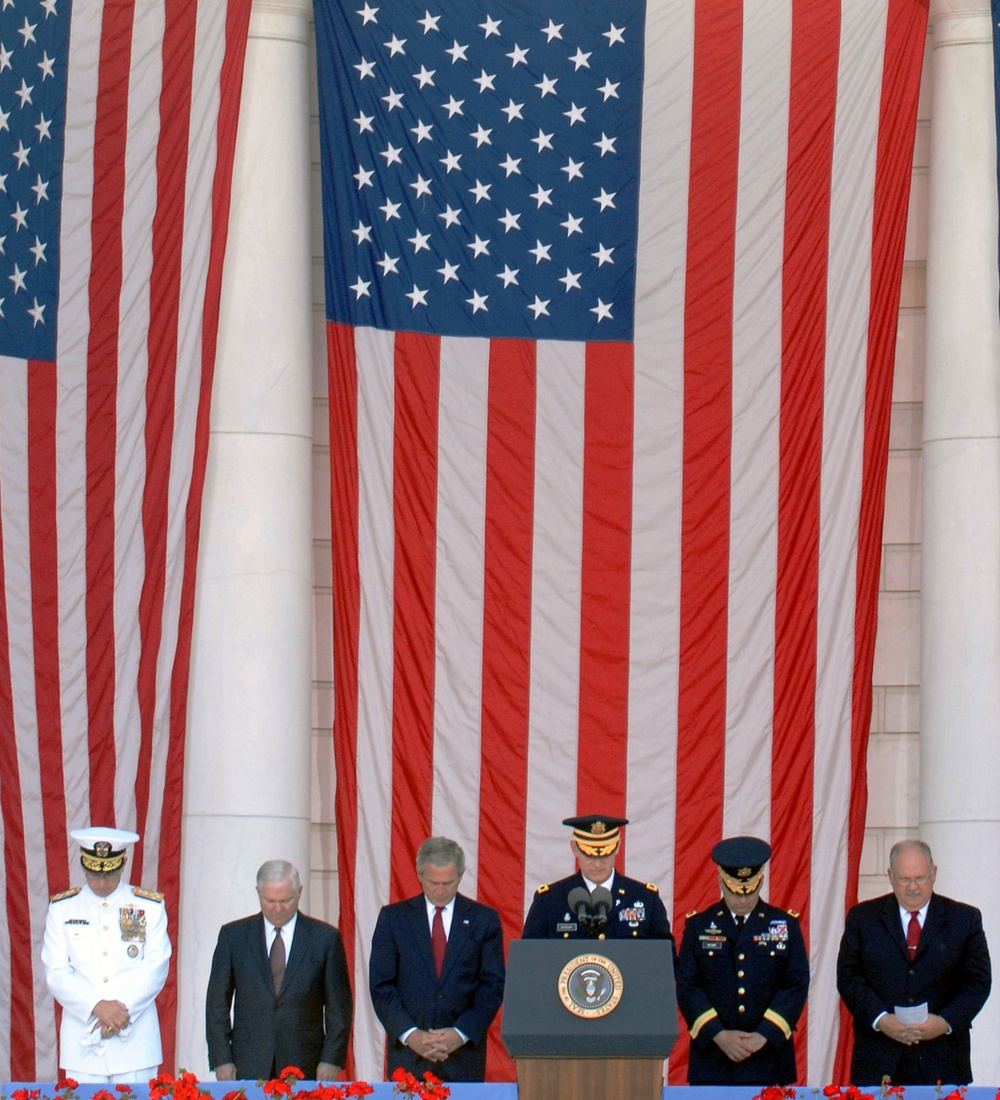 Official Party Pays Respects at Tomb of the Unknowns