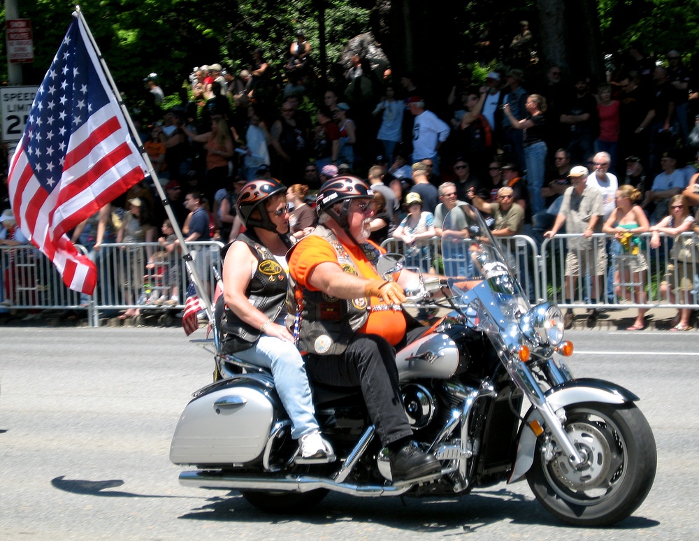 Thousands of Bikers Ride Through D.C. for Rolling Thunder Tribute