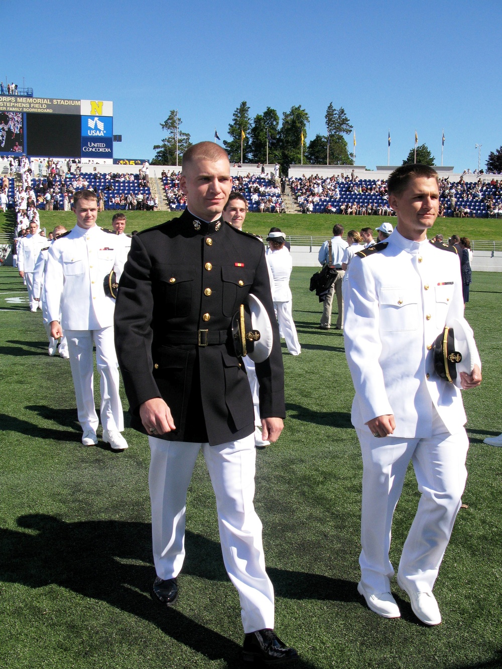 U.S. Naval Academy Class of 2008 Graduates at Annapolis Ceremony
