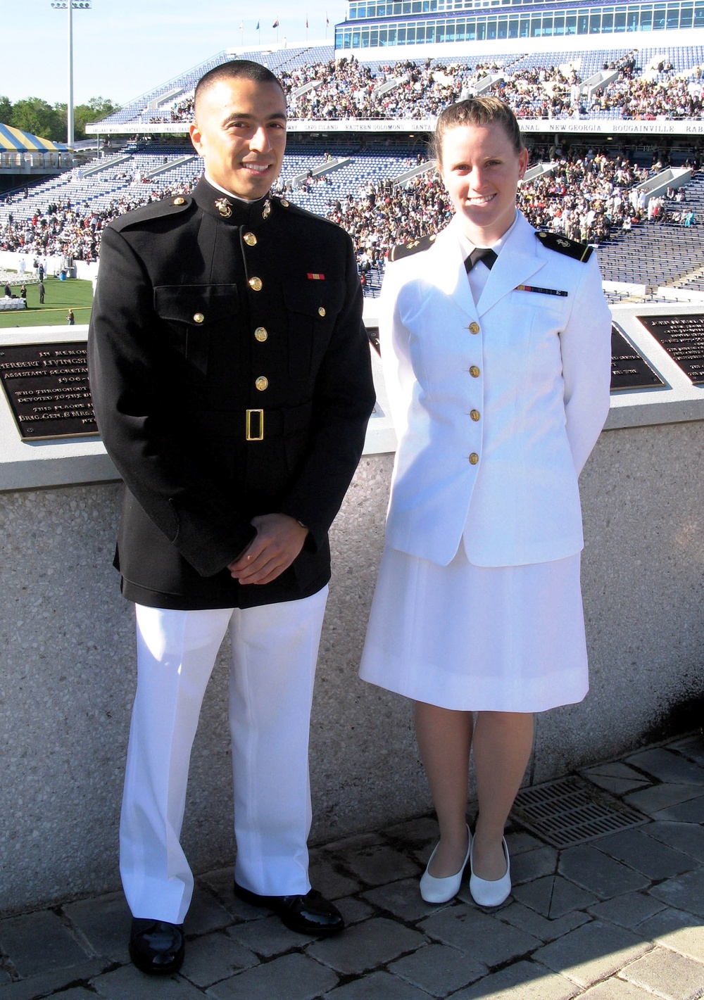 Naval Academy Graduates Commissioned to Serve Country