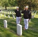 Navy Petty Officer Honors Fallen Heroes at Arlington National Cemetery