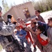 Army Sergeant Distributes Candy to Afghan Children