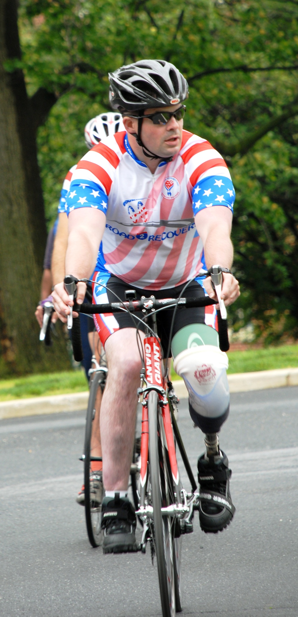 Wounded Warrior Completes 480-Mile Bike Ride