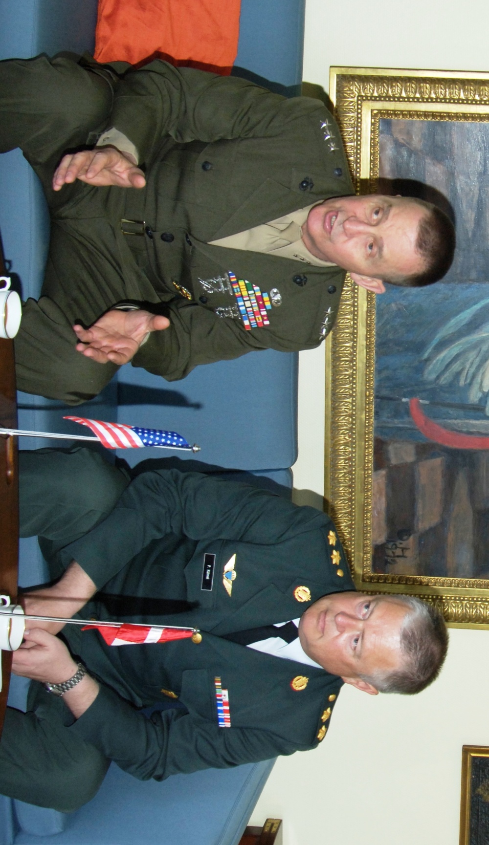 U.S. and Danish Military Leaders Discuss International Planning Conference in Copenhagen