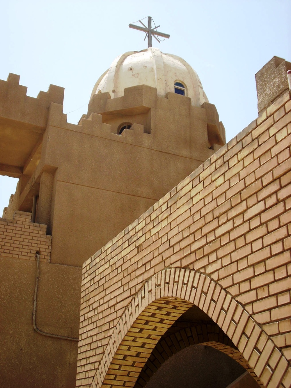 U.S. Troops Use Abandoned Seminary as Patrol Base in Baghdad