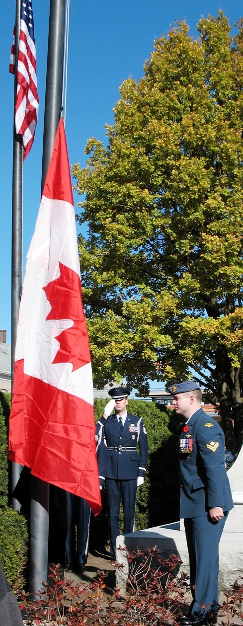 Air National Guard, Canadian Forces Honor Veterans in Binational Ceremony