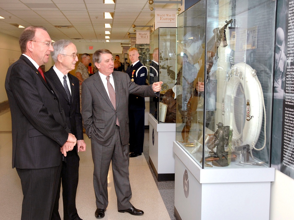 Ambassadors Tour Revamped ANZUS Corridor at Pentagon
