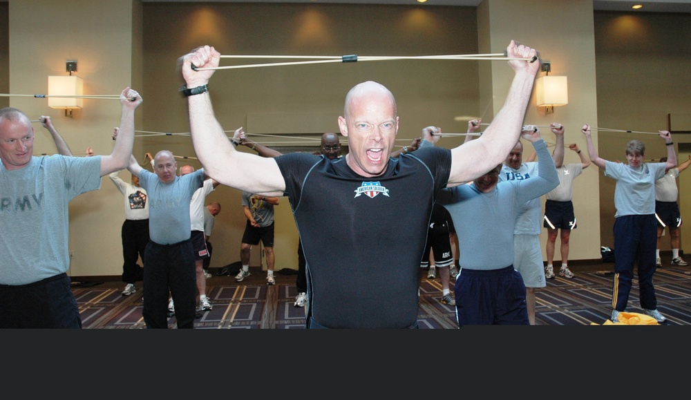 Tennessee Army National Guard NCO Leads Grueling Workout for Senior Enlisted Leaders