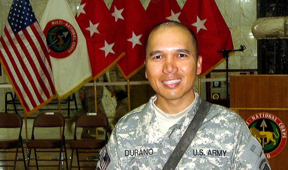 Deployed Soldier from Philippines Becomes U.S. Citizen in Baghdad