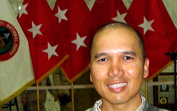 Deployed Soldier from Philippines Becomes U.S. Citizen in Baghdad