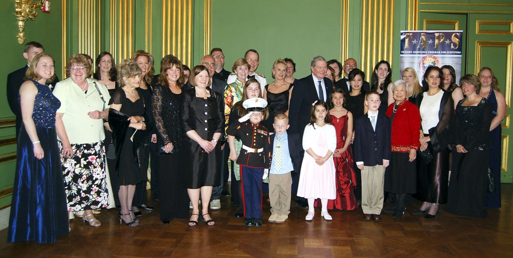 TAPS Families Attend Inaugural Honor Guard Gala with Military Leaders