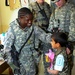 Army Sergeant Distributes School Supplies to Iraqi Children