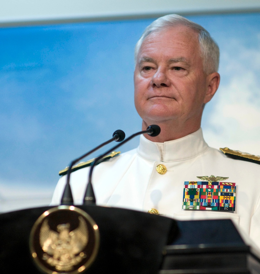 U.S. Pacific Command Chief Holds Press Conference in Indonesia