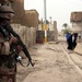 Iraqi Soldier Mans Checkpoint in Doura, Baghdad