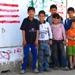 Young Iraqi Artists Paint T-Walls at Forward Operating Base