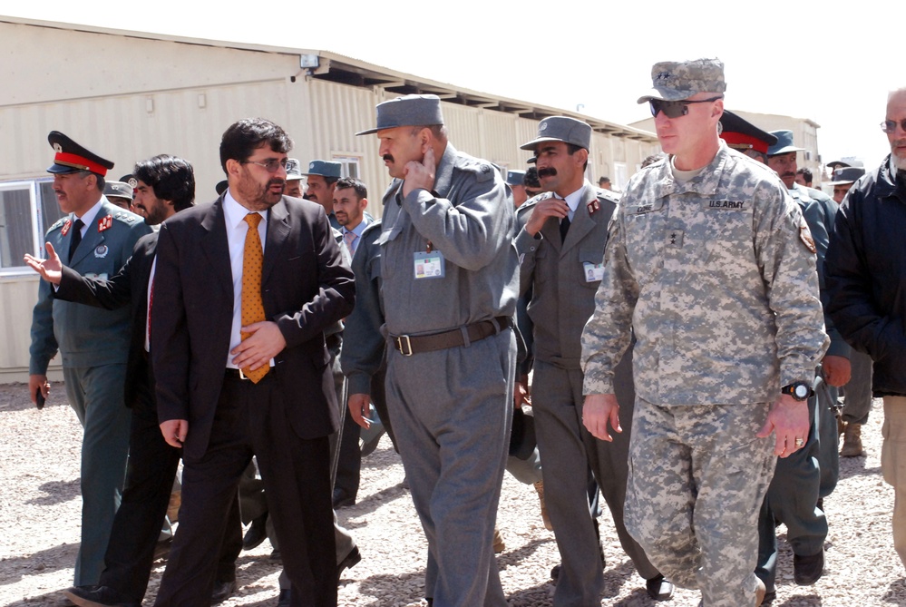 Afghan National Police and Coalition Forces Inaugurate New Training Center in Herat
