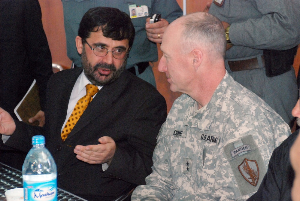 Afghan National Police and Coalition Forces Inaugurate New Training Center in Herat