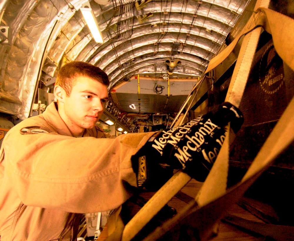 Airman Secures Humanitarian Supplies for Kenya Airlift