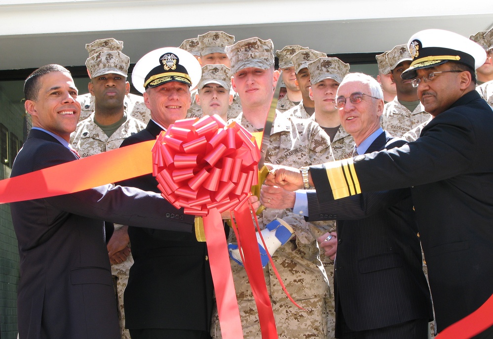 Dignitaries Celebrate Reopening of Renovated Mercy Hall at National Naval Medical Center