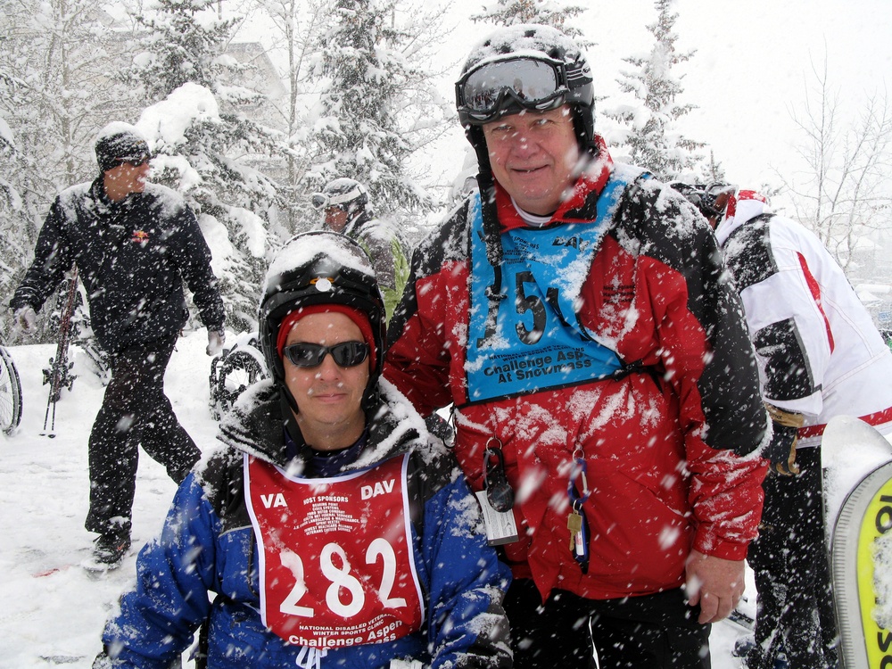 Adaptive Ski Instructor Helps Disabled Veteran Prepare for Mountain Run