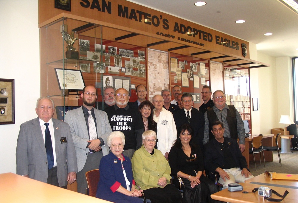 San Mateo Honors Its Adopted 101st Airborne Veterans