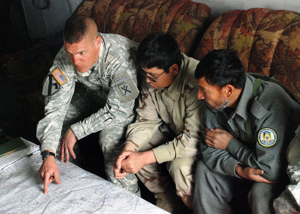 Afghan and U.S. Forces Coordinate Security Operation in Zabul Province