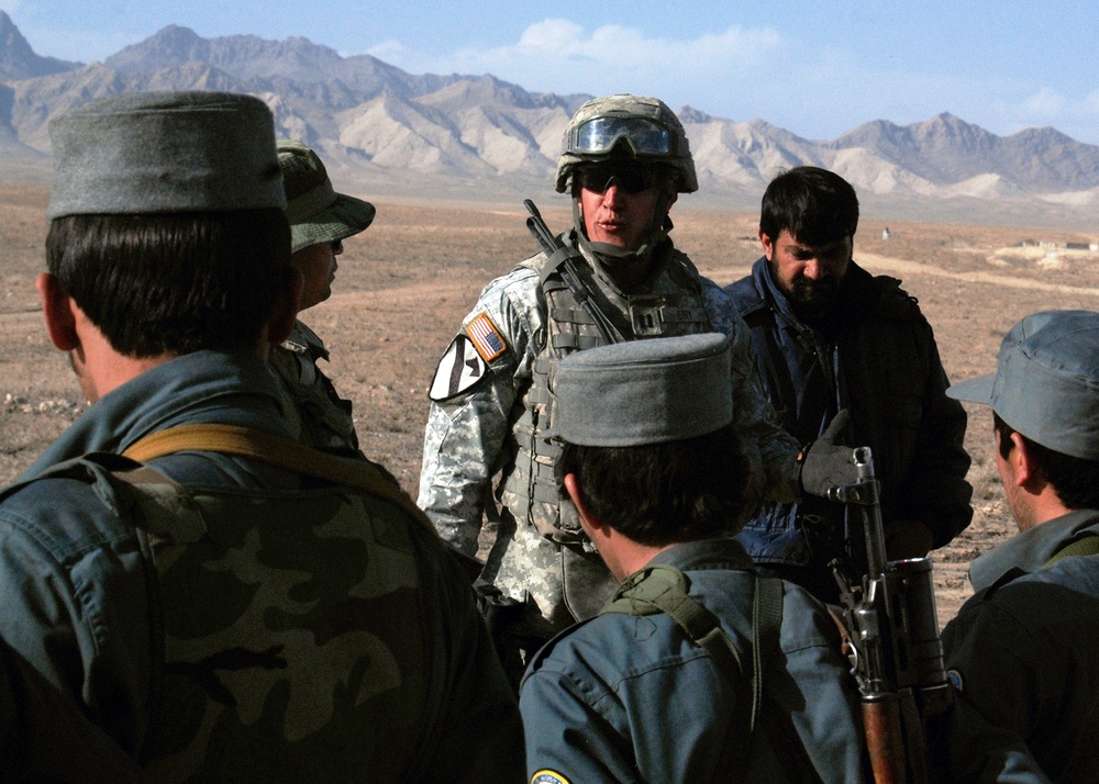 Afghan, U.S. Forces Conduct Joint Patrol in Zabul Province