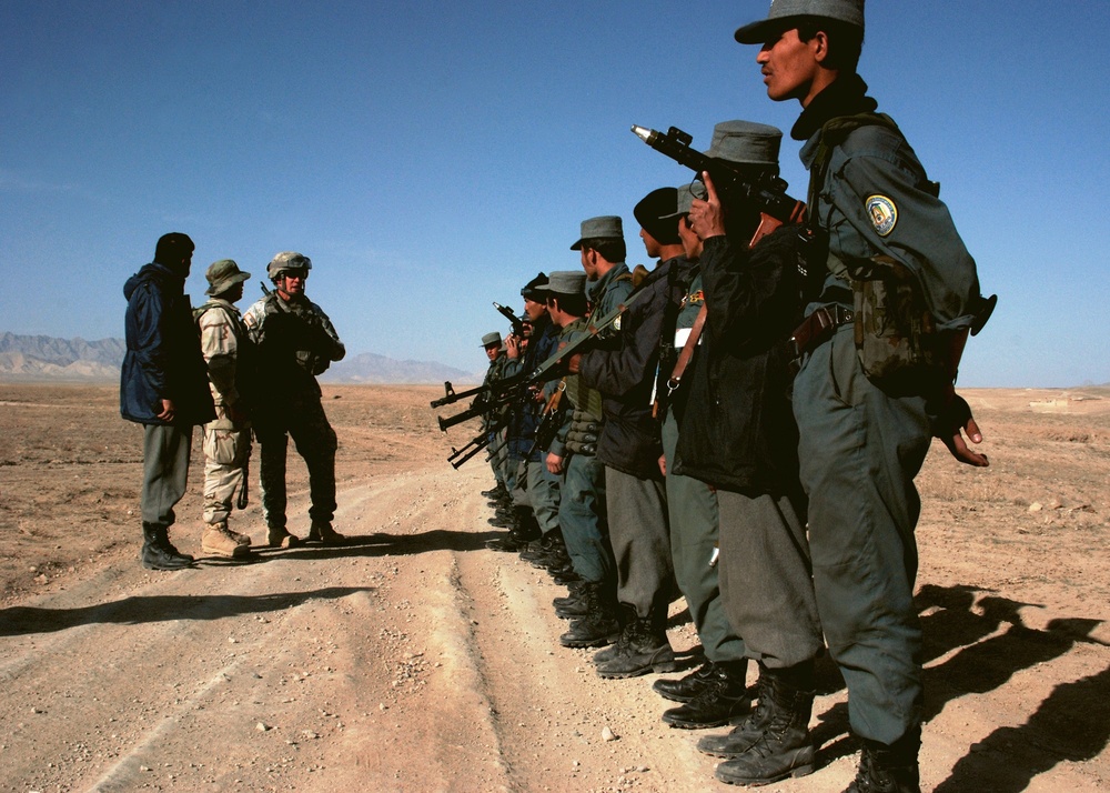 Afghan and U.S. Forces Conduct Joint Patrol in Zabul Province
