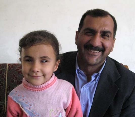 Blind Iraqi Girl Receives Eye Evaluation from U.S. Army