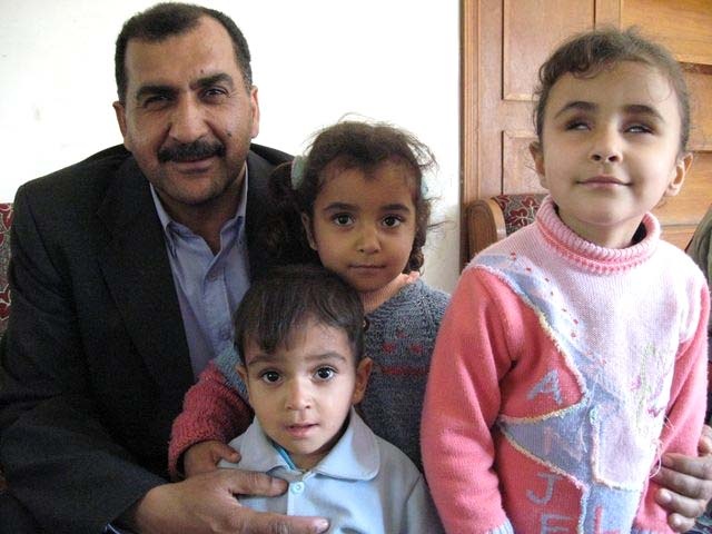 Blind Iraqi Girl Receives Eye Evaluation from U.S. Army