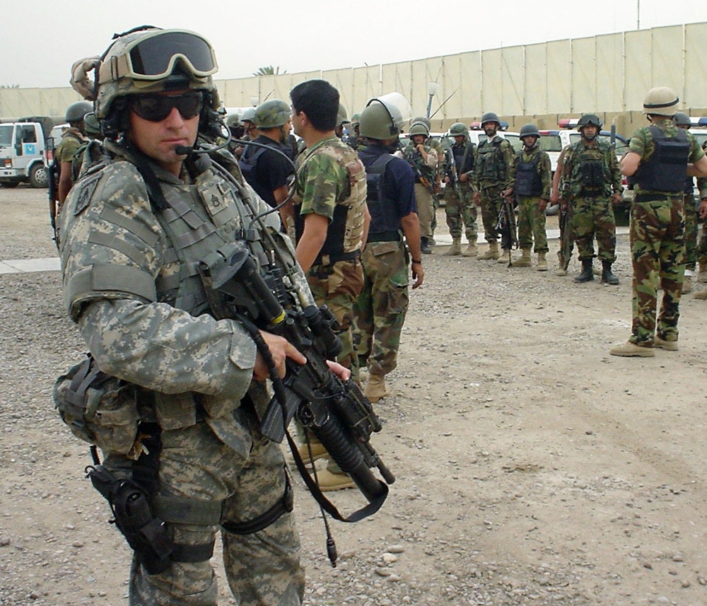 Army Sergeant Oversees Iraqi Police Training in 2006